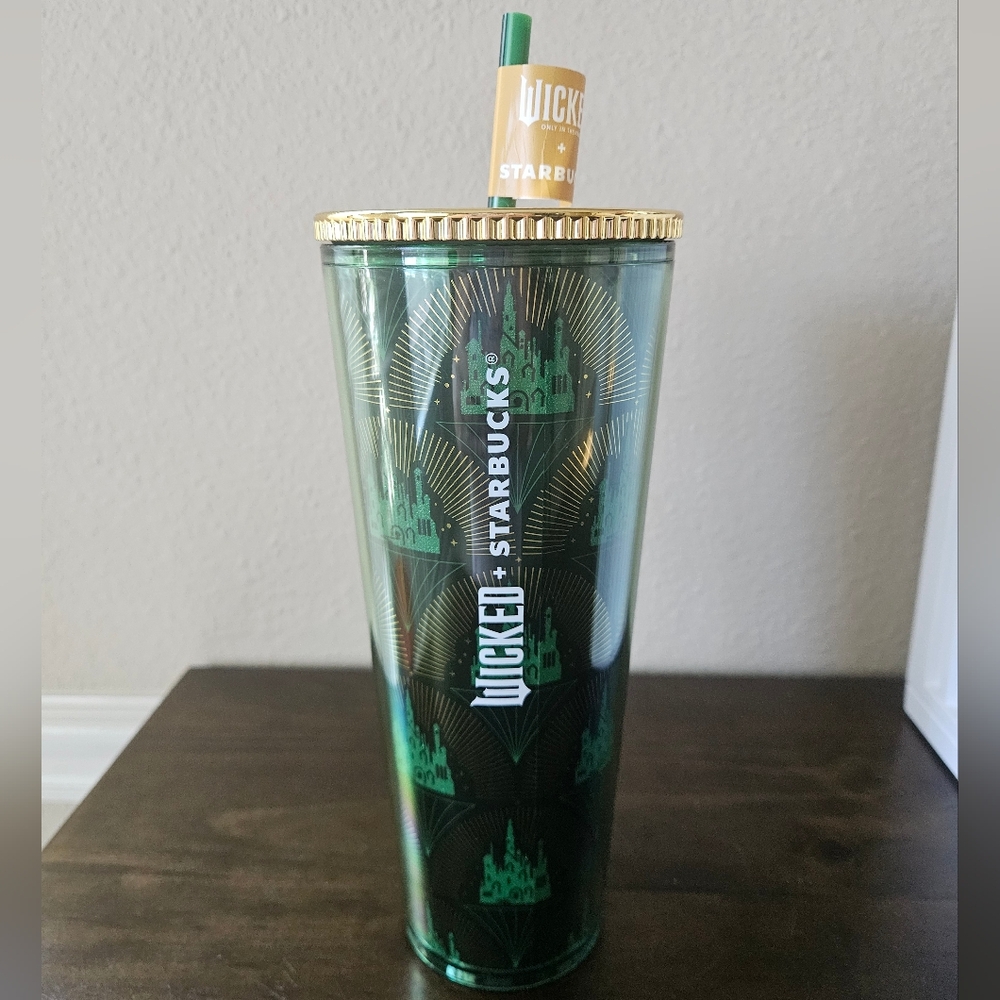 Starbucks Wicked Collab Emeral City Tumbler
